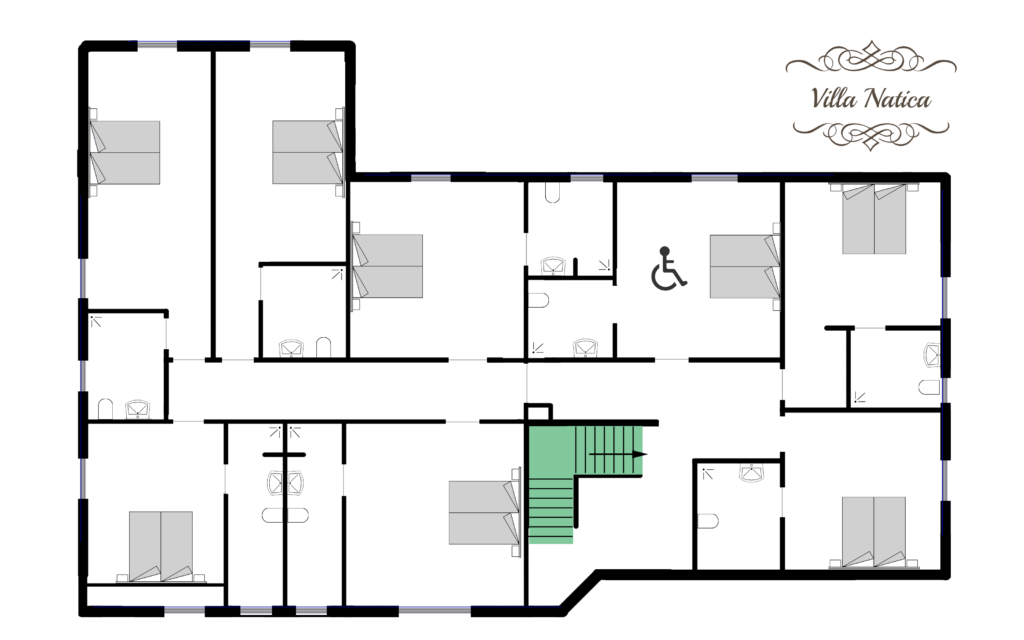 blueprint - upper floor